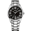 Hugo Boss Ambassador 1513025 Silver Case Black Dial Silver Metal Men's Watch