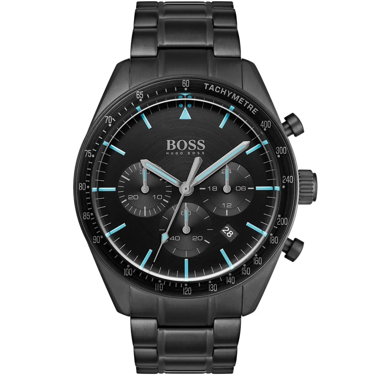Hugo Boss Trophy 1513675 Black Ion-Plated Case Black Dial Men's Watch