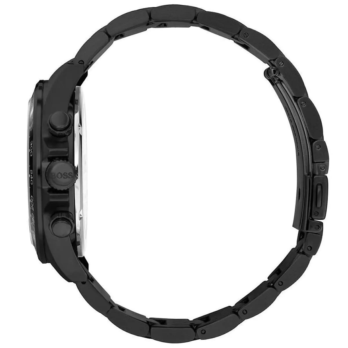 Hugo Boss Trophy 1513675 Black Ion-Plated Case Black Dial Men's Watch