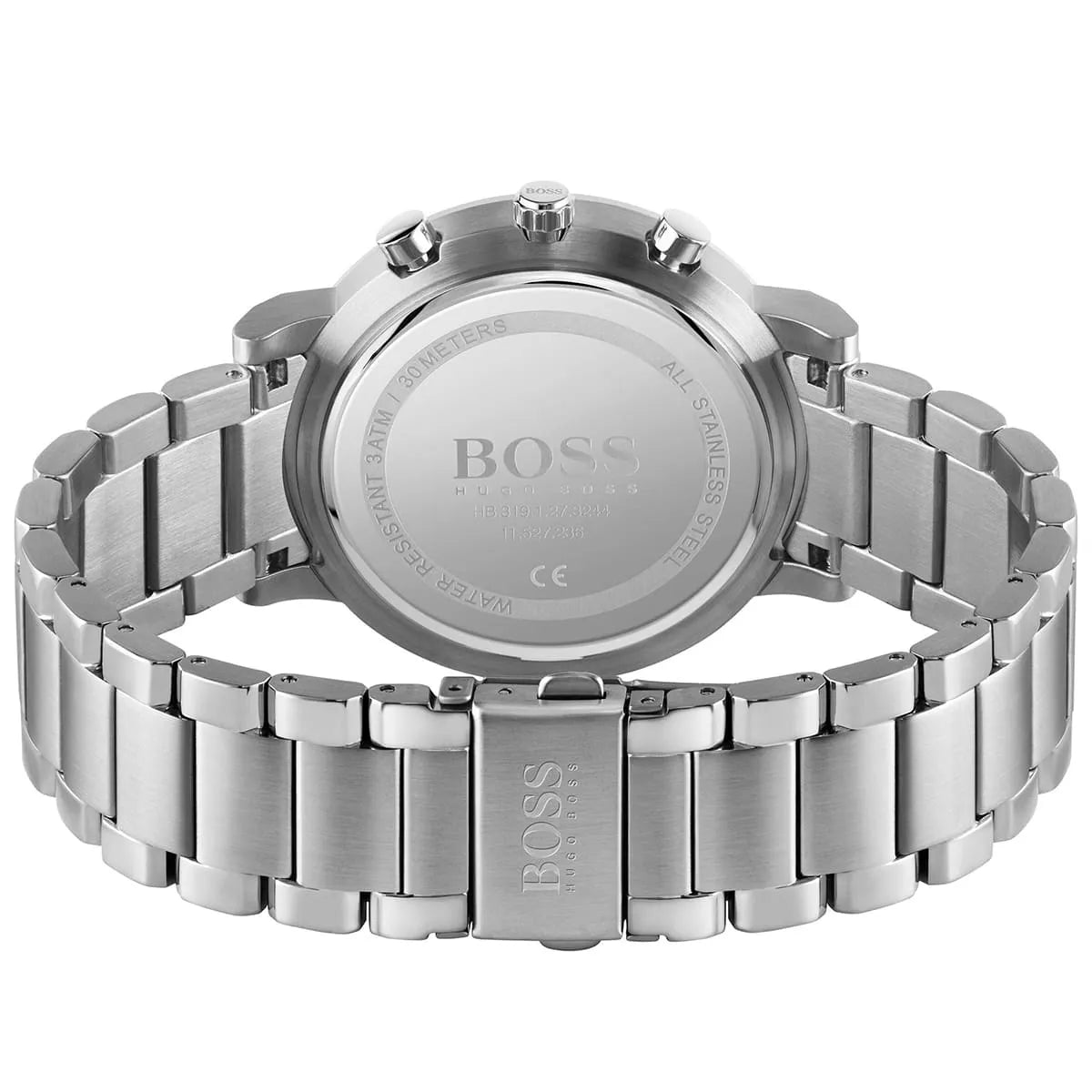 Hugo Boss Integrity 1513779 Silver-Tone Blue Dial Chronograph Men's Watch