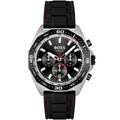 Hugo Boss Runner 1513969 Black Case Black Dial Black Rubber Men's Watch