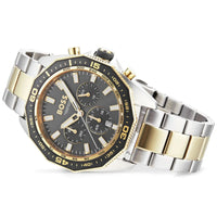 Hugo Boss Energy 1513974 Two-Tone Silver Gold Case Gray Dial Men's Watch