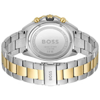 Hugo Boss Energy 1513974 Two-Tone Silver Gold Case Gray Dial Men's Watch