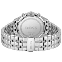 Hugo Boss Associate 1513975 Runner Silver Stainless Steel Green Dial Men's Watch