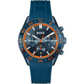 Hugo Boss Volane 1514142 Blue Case Blue Dial Blue Rubber Men's Watch