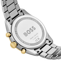Hugo Boss Grand Prix 1514227 Green Dial Two-Tone Men's Chronograph Watch