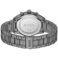 Hugo Boss Integrity 1514228 Chronograph Green Dial Gunmetal Stainless Steel Men's Watch