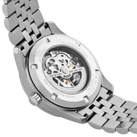 Hugo Boss Principle 1514236 Automatic Skeleton Green Dial Silver Stainless Steel Men's Watch