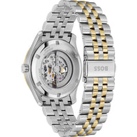 Hugo Boss Principle 1514237 Automatic Skeleton Two-Tone Stainless Steel Men's Watch