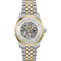 Hugo Boss Principle 1514237 Automatic Skeleton Two-Tone Stainless Steel Men's Watch