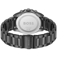Hugo Boss Strike 1514242 Chronograph Light Blue Dial Gunmetal Stainless Steel Men's Watch