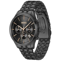 Hugo Boss Avery 1514256 Chronograph Black Dial All-Black Stainless Steel Men's Watch