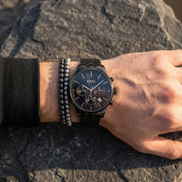Hugo Boss Avery 1514256 Chronograph Black Dial All-Black Stainless Steel Men's Watch