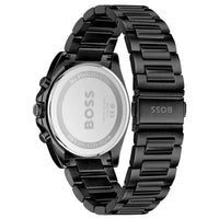 Hugo Boss Strike 1514291 Chronograph Black Dial All-Black Stainless Steel Men's Watch