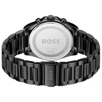Hugo Boss Strike 1514291 Chronograph Black Dial All-Black Stainless Steel Men's Watch