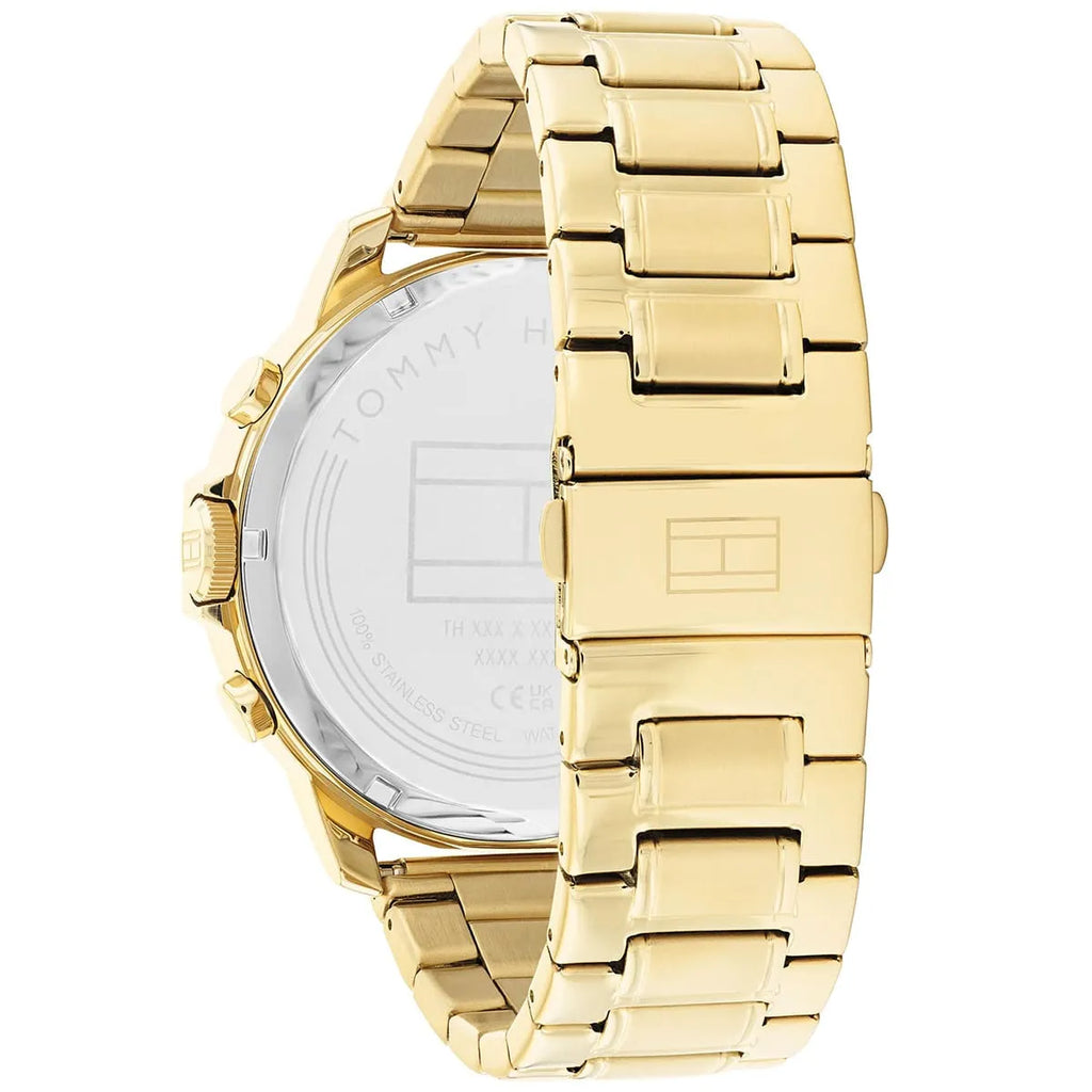 Tommy Hilfiger Luca 1710511 Gold-Tone Black Dial Men's Watch