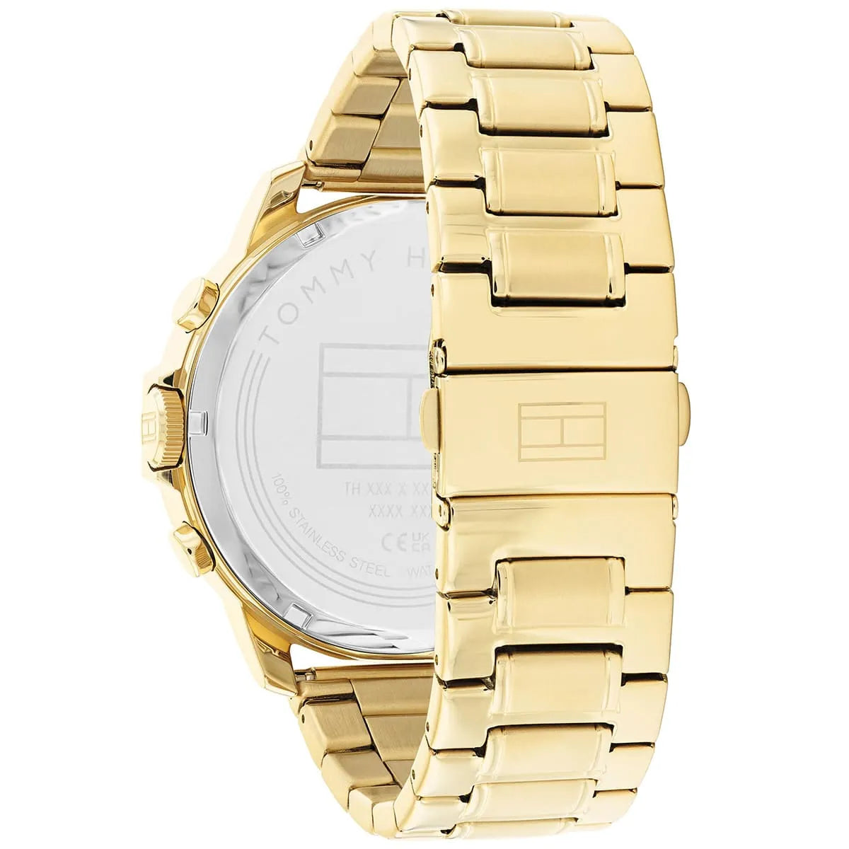 Tommy Hilfiger Luca 1710511 Gold-Tone Black Dial Men's Watch