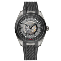 Omega Seamaster Aqua Terra 150M Co-Axial Master Chronometer Gmt Worldtimer 43mm Black