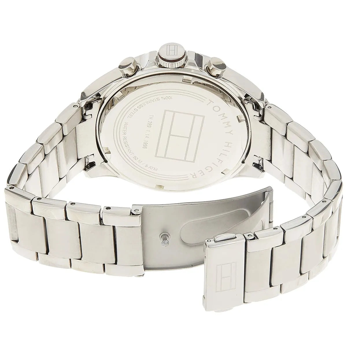 1791229 Tommy Hilfiger Hudson Men's Multi-Function Analog Watch - Brown Dial - Stainless Steel -