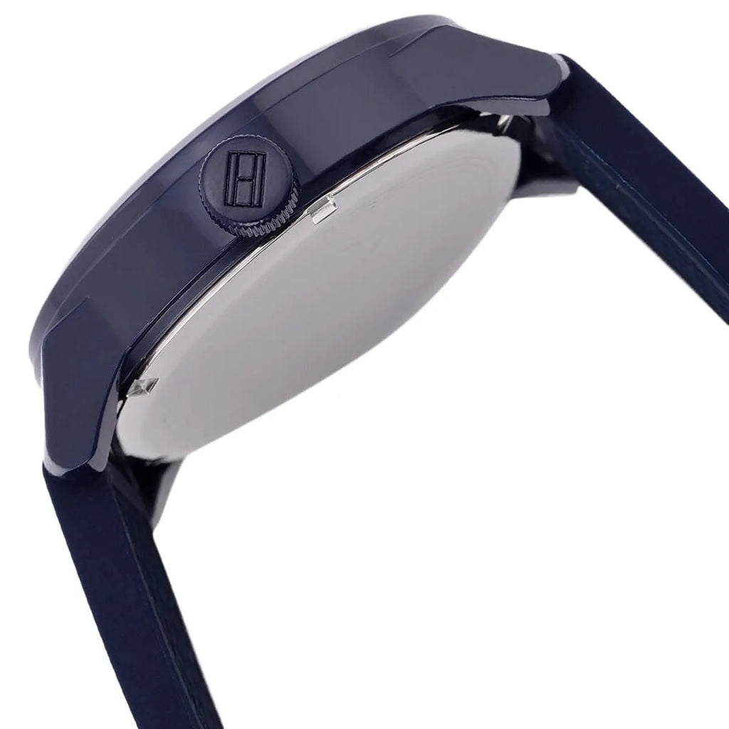 Tommy Hilfiger Denim 1791381 All Blue Rubber Strap Men's Watch