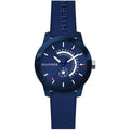 Tommy Hilfiger Brooklyn 1791482 Multi-Function Blue Dial Men's Blue Rubber Watch