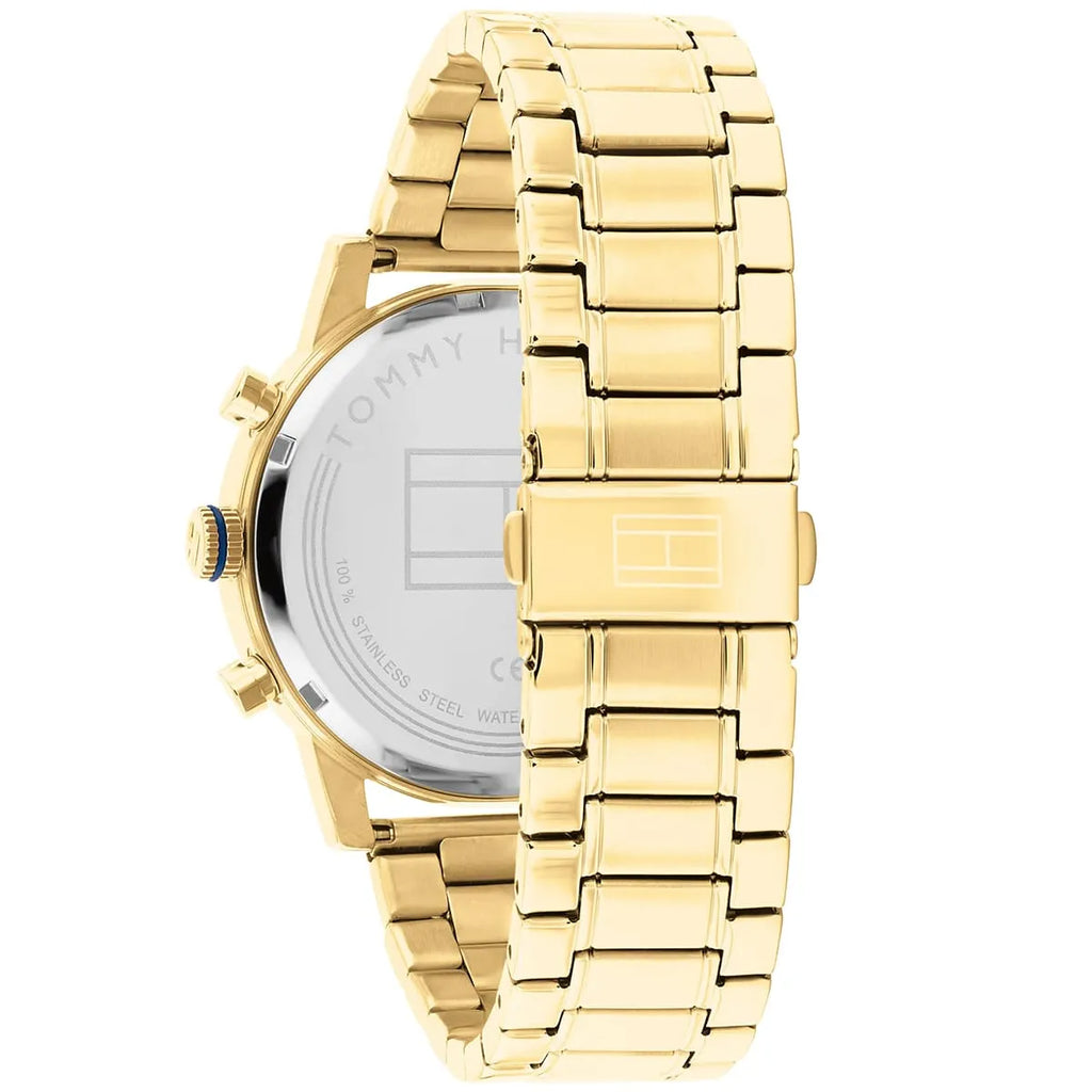 Tommy Hilfiger Sullivan 1791880 Gold-Tone Blue Dial Men's Watch
