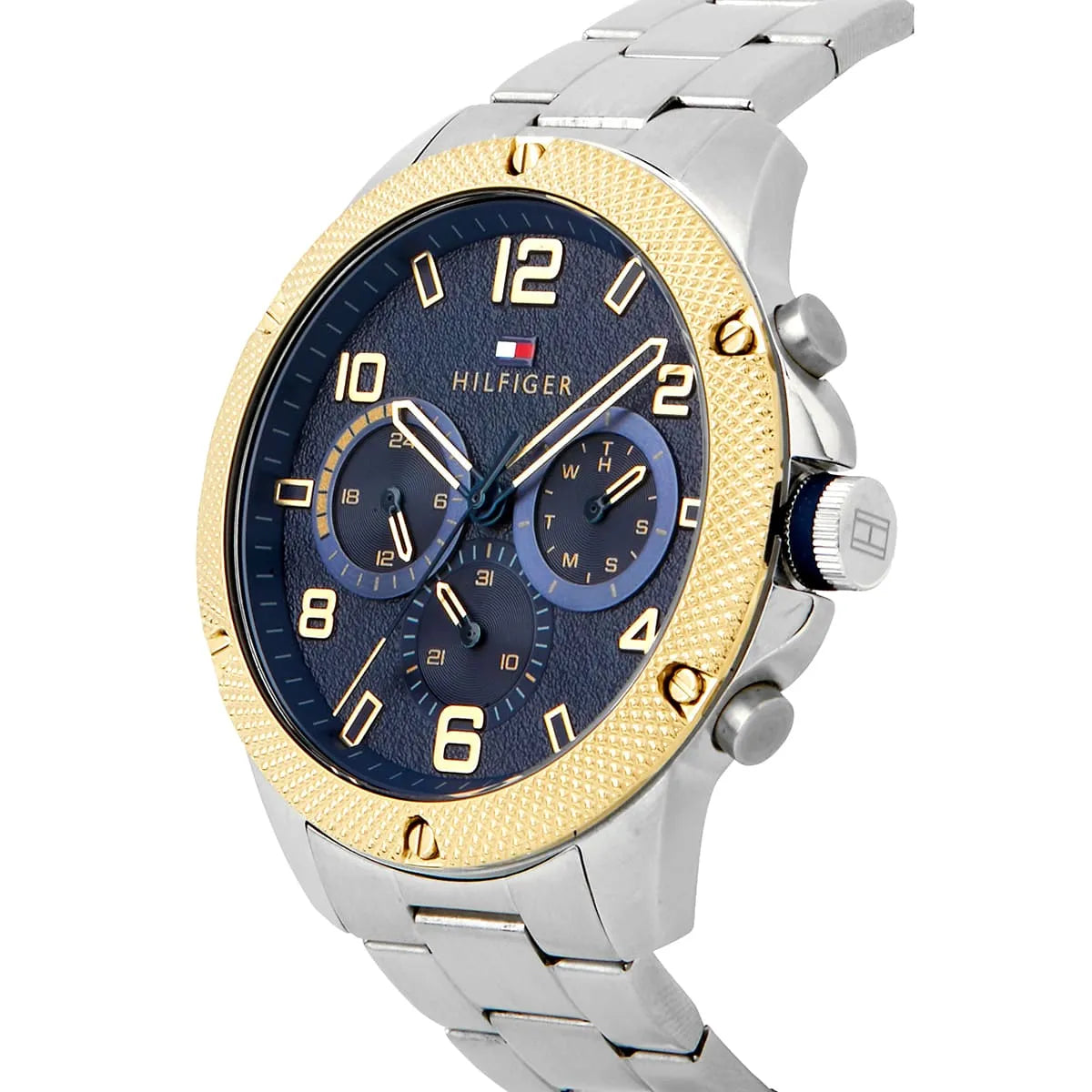 Tommy Hilfiger Blaze 1792031 Multi-Function Blue Dial Men's Silver Steel Watch
