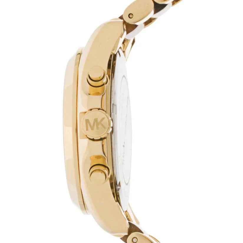 Michael Kors MK5696 Women’s Brown Dial Gold Stainless Steel Bradshaw Watch