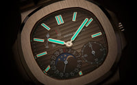 Patek Philippe Nautilus Moonphase Rose Gold Brown Dial 40mm  - Mirror Original