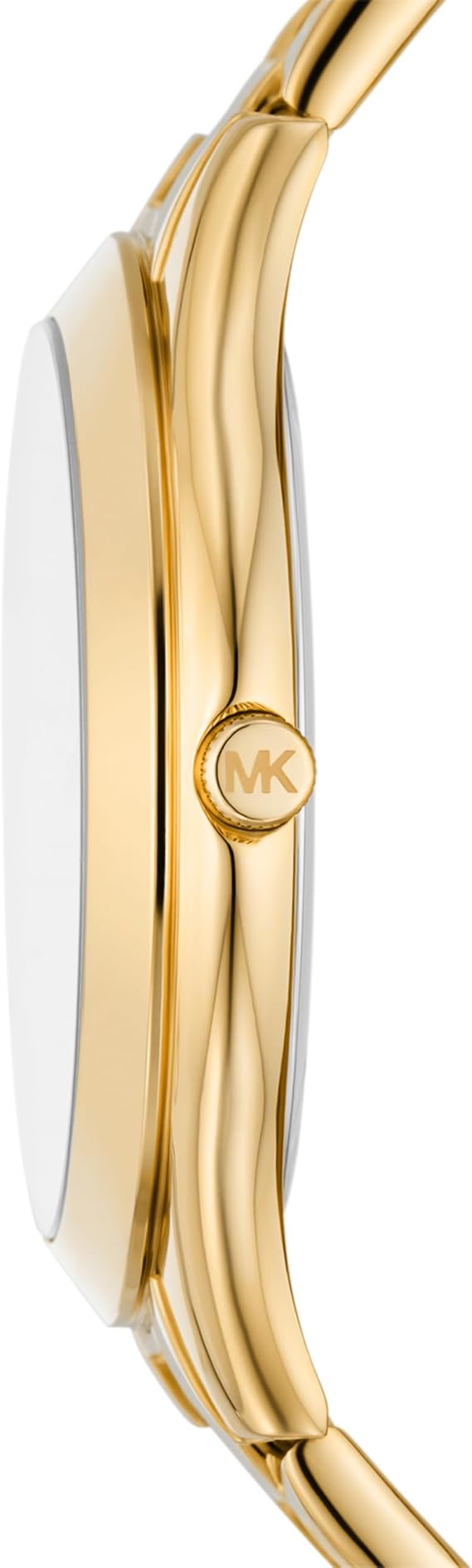 Michael Kors MK4732 Women’s Gold Dial Gold Stainless Steel Crystal Logo Watch