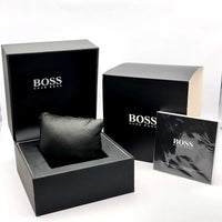 Hugo Boss Strike 1514290 Silver-Tone Black Dial Chronograph Men's Watch