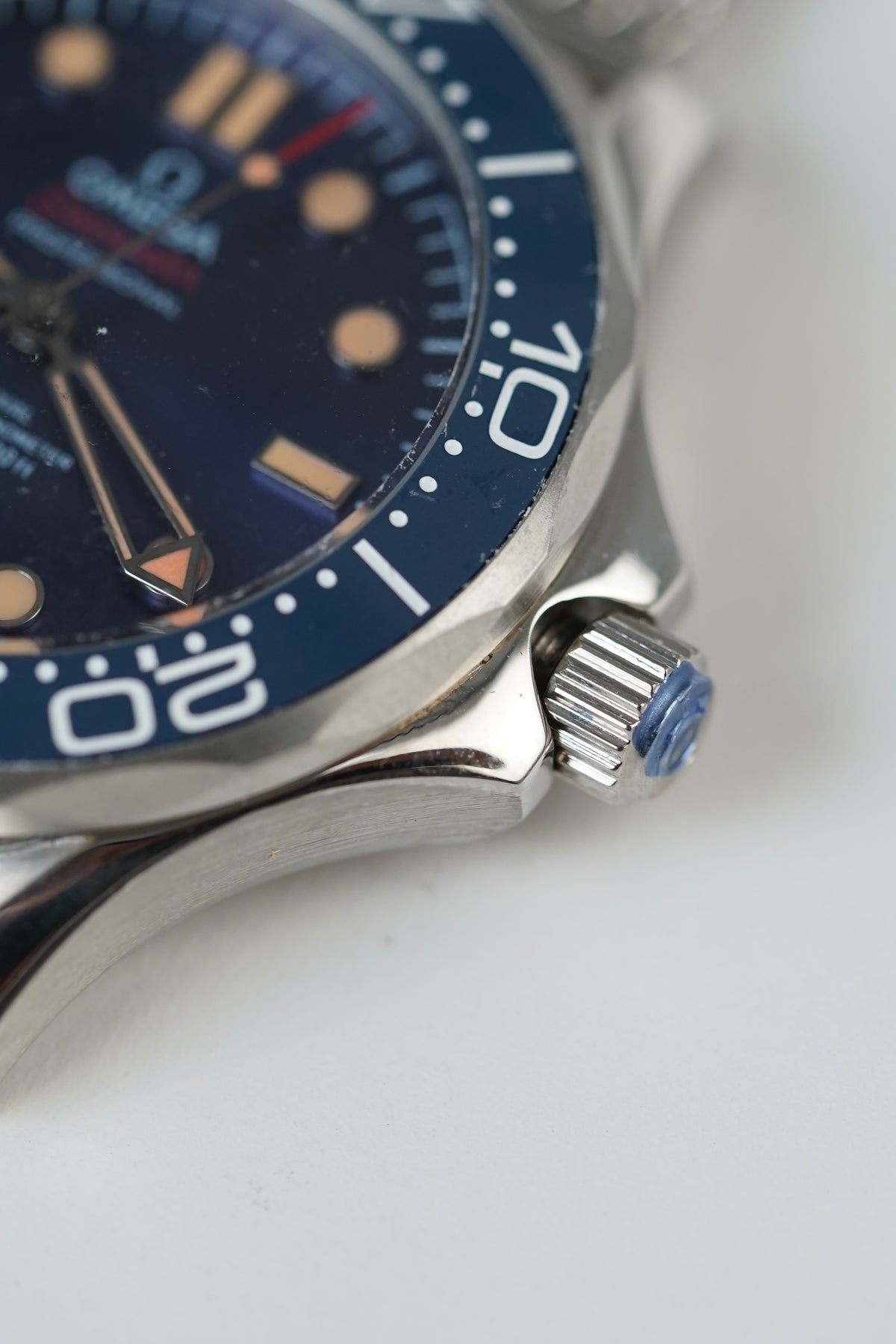 Omega Seamaster Blue Wave Mesh Stainless Steel – 3A Automatic