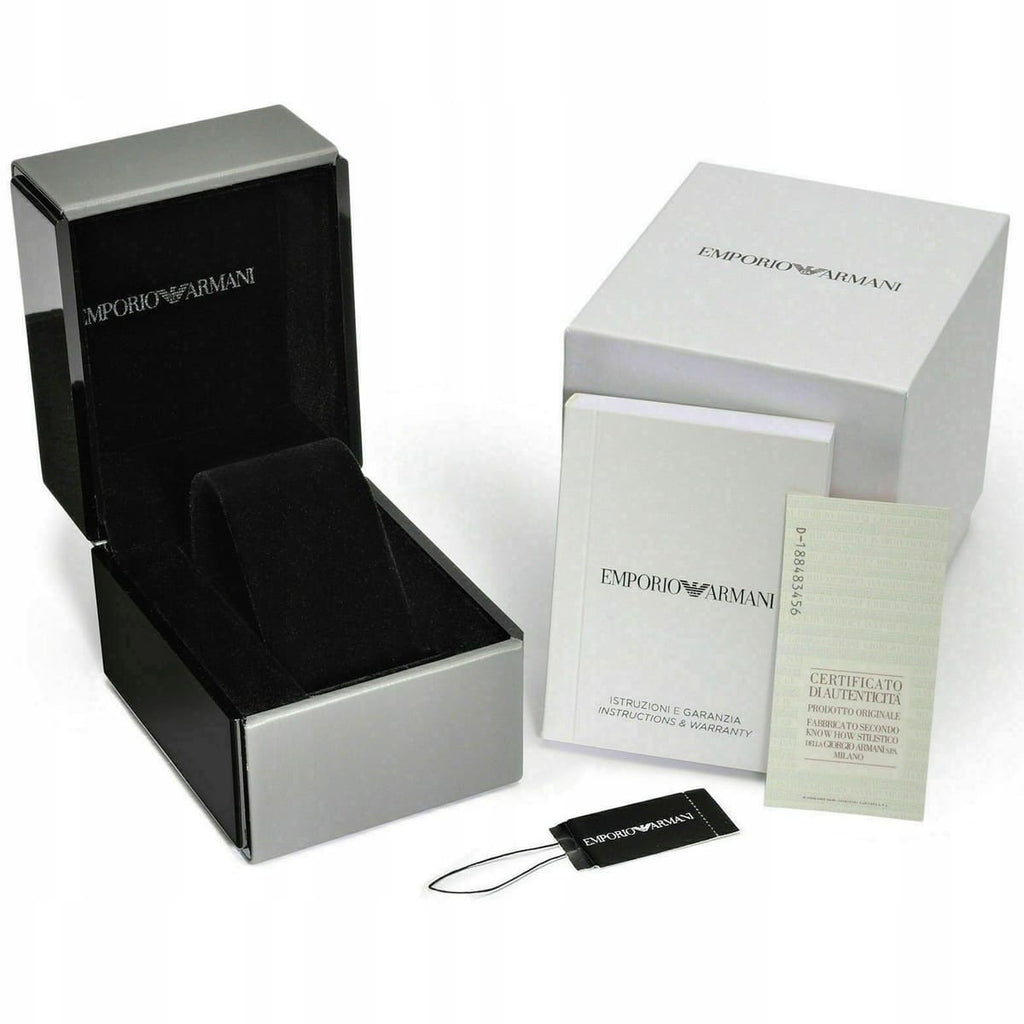 Emporio Armani AR11341 Black Dial Diver Style Chronograph Watch