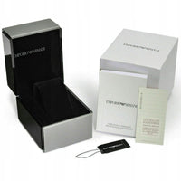 Emporio Armani AR80063 Two-Tone Green Diver Style Watch