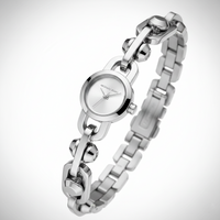 Michael Kors MK4872 Women’s Silver Dial Silver Stainless Steel Watch