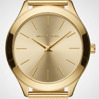 Michael Kors MK3282 Women’s Gold Dial Gold Mesh Stainless Steel Watch