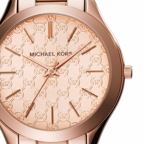 Michael Kors MK3336 Women’s Rose Gold Runway Slim Stainless Steel Watch