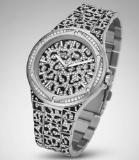 Michael Kors MK7408 Lennox Animal Women’s Silver Crystal Dial Watch