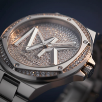 Michael Kors Lennox MK7234 Women’s Silver Crystal Dial Silver Bracelet Multi-Function Watch