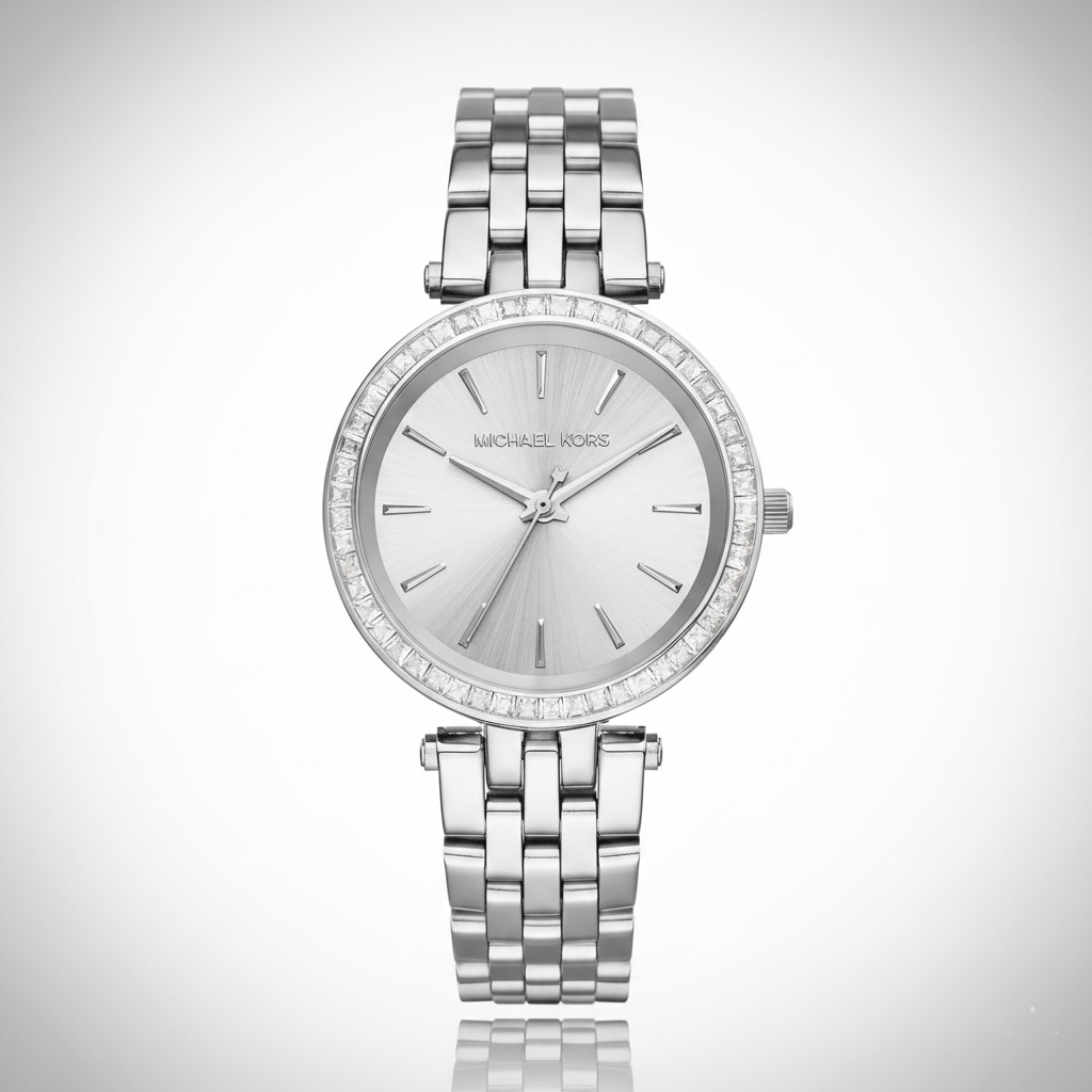 Michael Kors MK3364 Darci Mini Women’s Silver Crystal Dial Watch