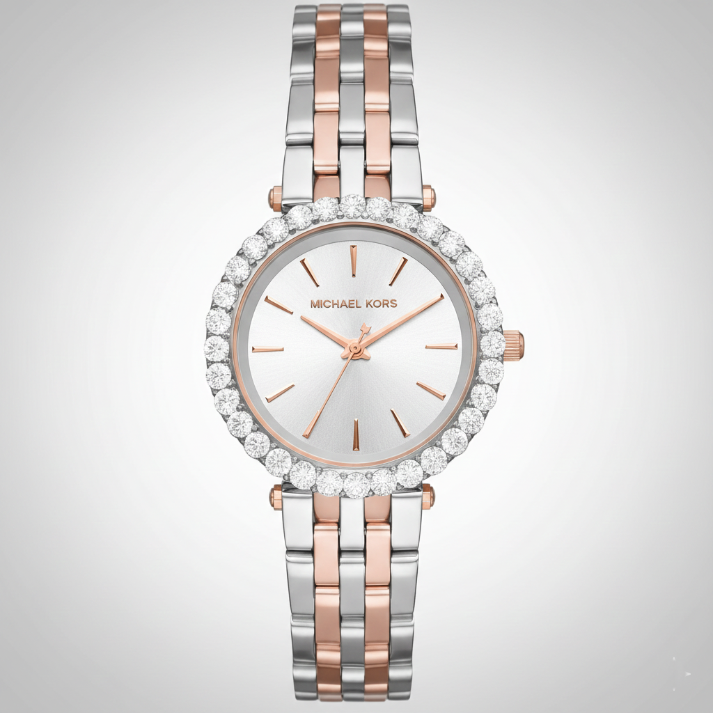 Michael Kors MK4515 Darci Women’s Two-Tone Crystal Dial Watch