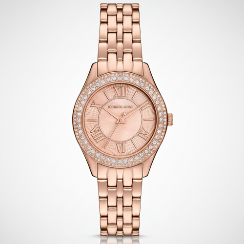 Michael Kors MK4710 Harlowe Women’s Rose Gold Crystal Dial Watch