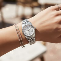 Michael Kors Lexington MK3228 Women’s Silver Stainless Steel Watch