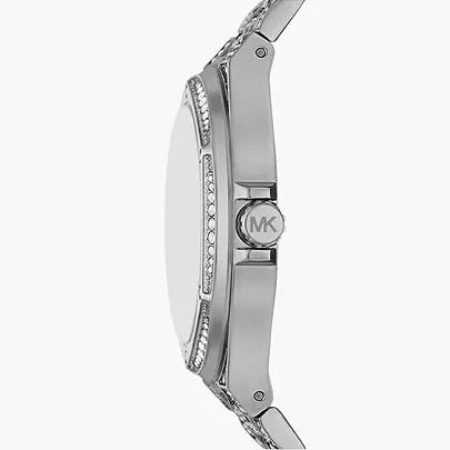 Michael Kors MK7408 Lennox Animal Women’s Silver Crystal Dial Watch