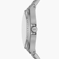 Michael Kors MK7408 Lennox Animal Women’s Silver Crystal Dial Watch