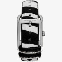 Michael Kors Emery MKo1147 Black Dial Zebra Print Leather Strap Women's Watch