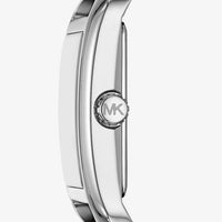 Michael Kors Emery MKo1199 Black Dial Grey Leopard Print Leather Strap Women's Watch