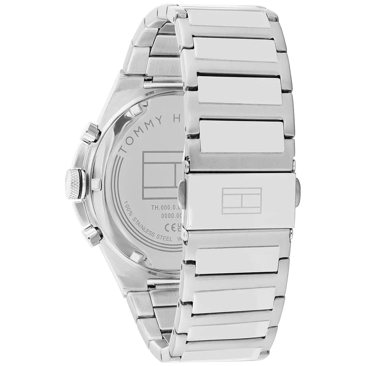 Tommy Hilfiger Men’s Watch – Black Dial – Stainless-Steel Bracelet (1792087)
