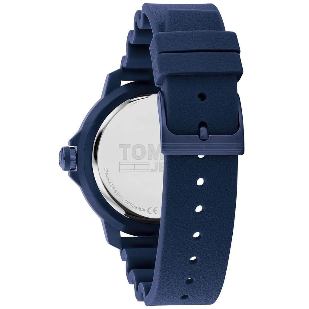 Tommy Jeans Tokyo Men's Analog Watch – Blue Silicone Strap 1792000
