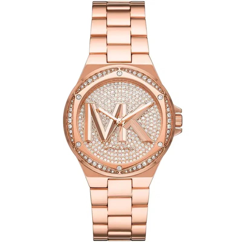 Michael Kors Lennox MK7230 Women’s Rose Gold Dial Rose Gold Bracelet Multi-Function Watch